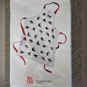 NEW Cat Apron 100% cotton by The Met Steinlen